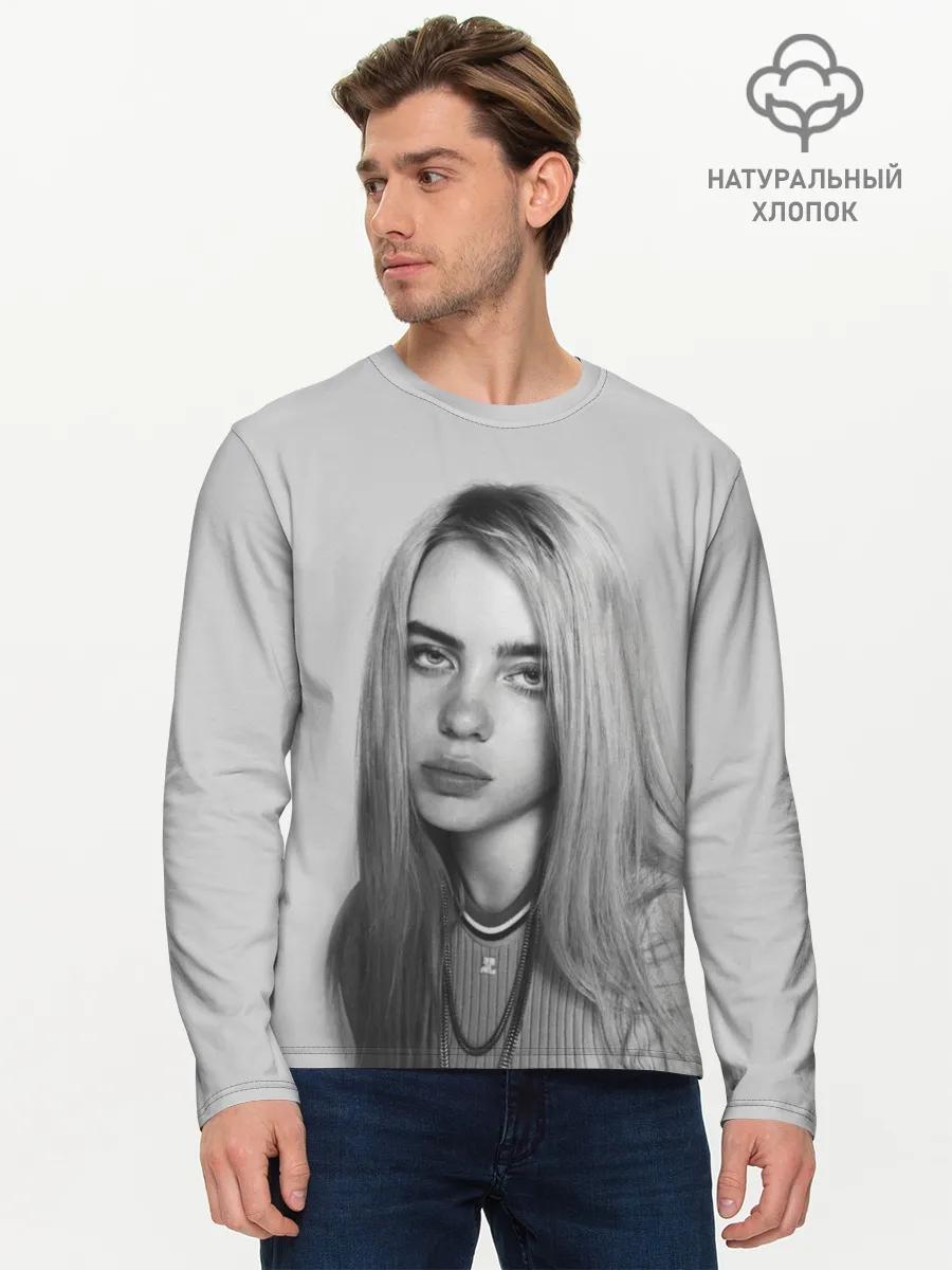 Мужской лонгслив базовый / BILLIE EILISH