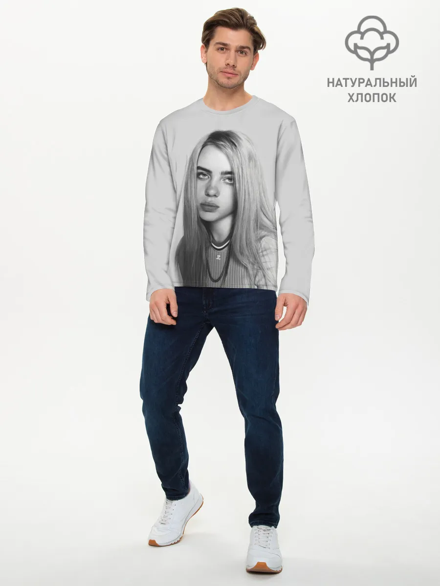 Мужской лонгслив базовый / BILLIE EILISH