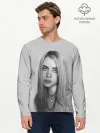 Мужской лонгслив базовый / BILLIE EILISH