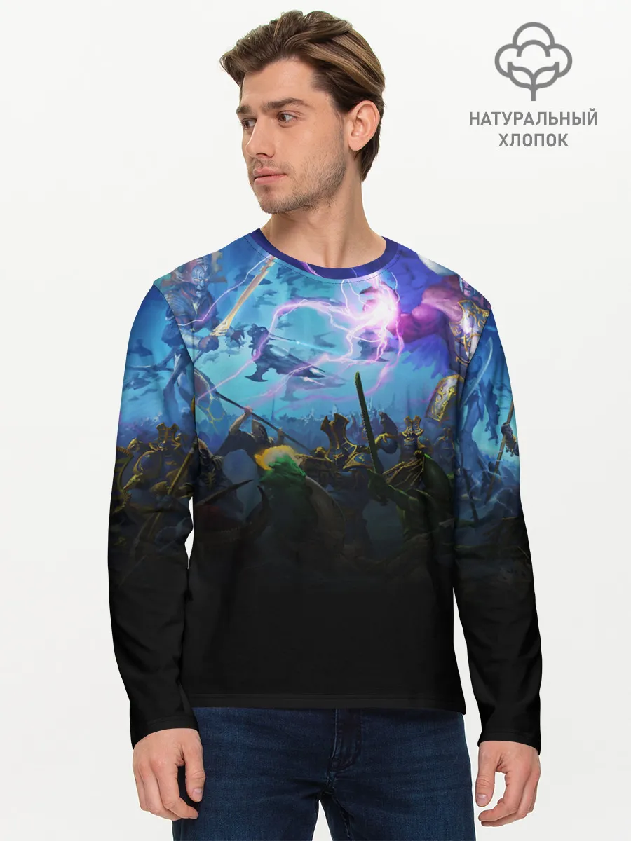 Мужской лонгслив базовый / WARHAMMER 40K