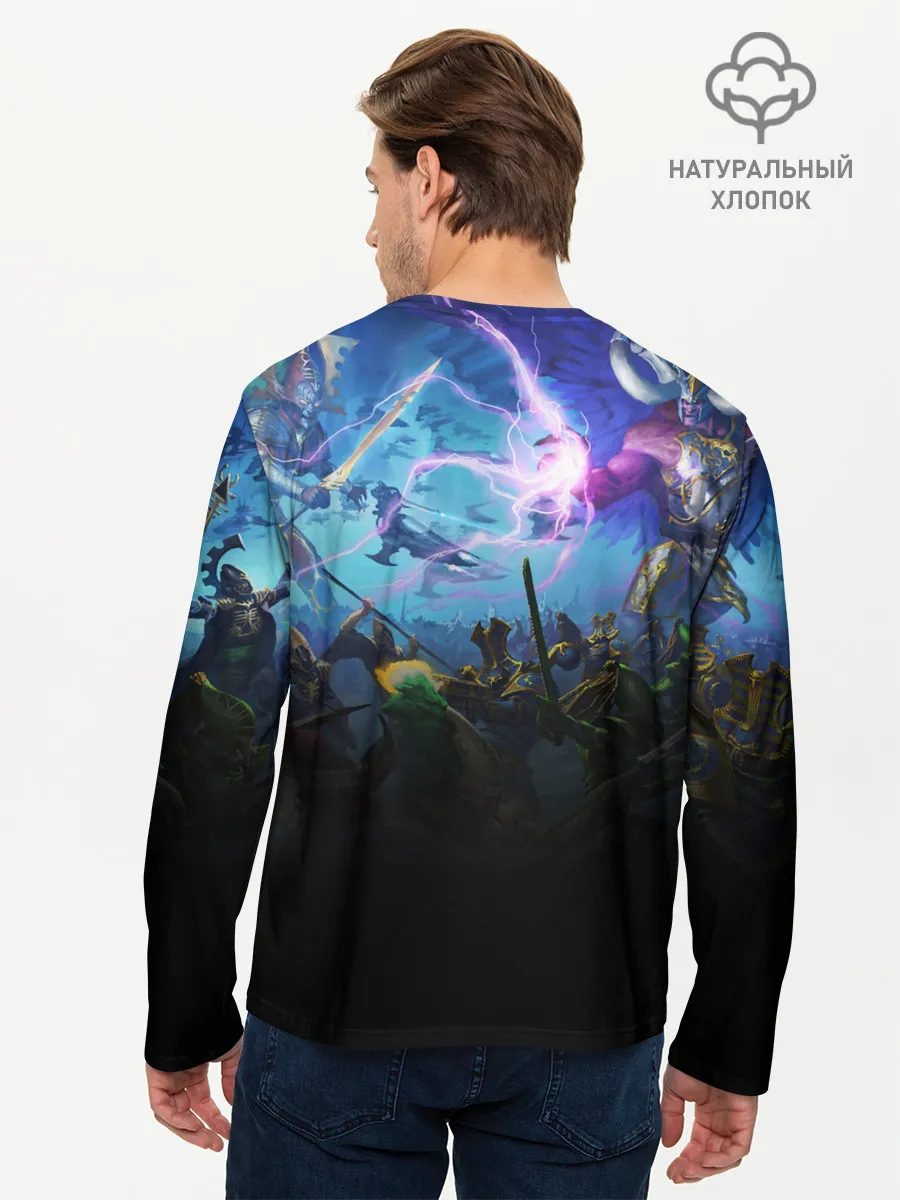 Мужской лонгслив базовый / WARHAMMER 40K