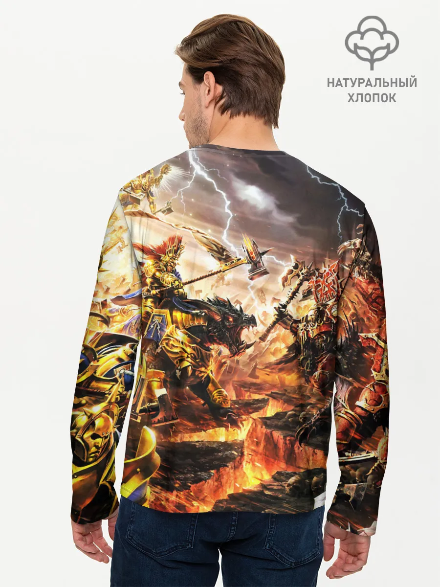 Мужской лонгслив базовый / WARHAMMER 40K