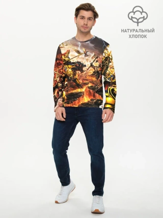 Мужской лонгслив базовый / WARHAMMER 40K