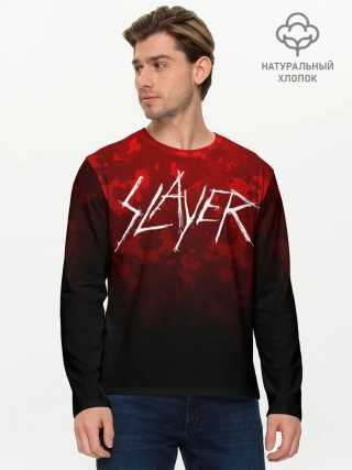 Мужской лонгслив базовый / SLAYER
