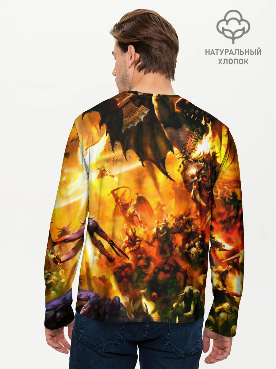 Мужской лонгслив базовый / WARHAMMER 40K