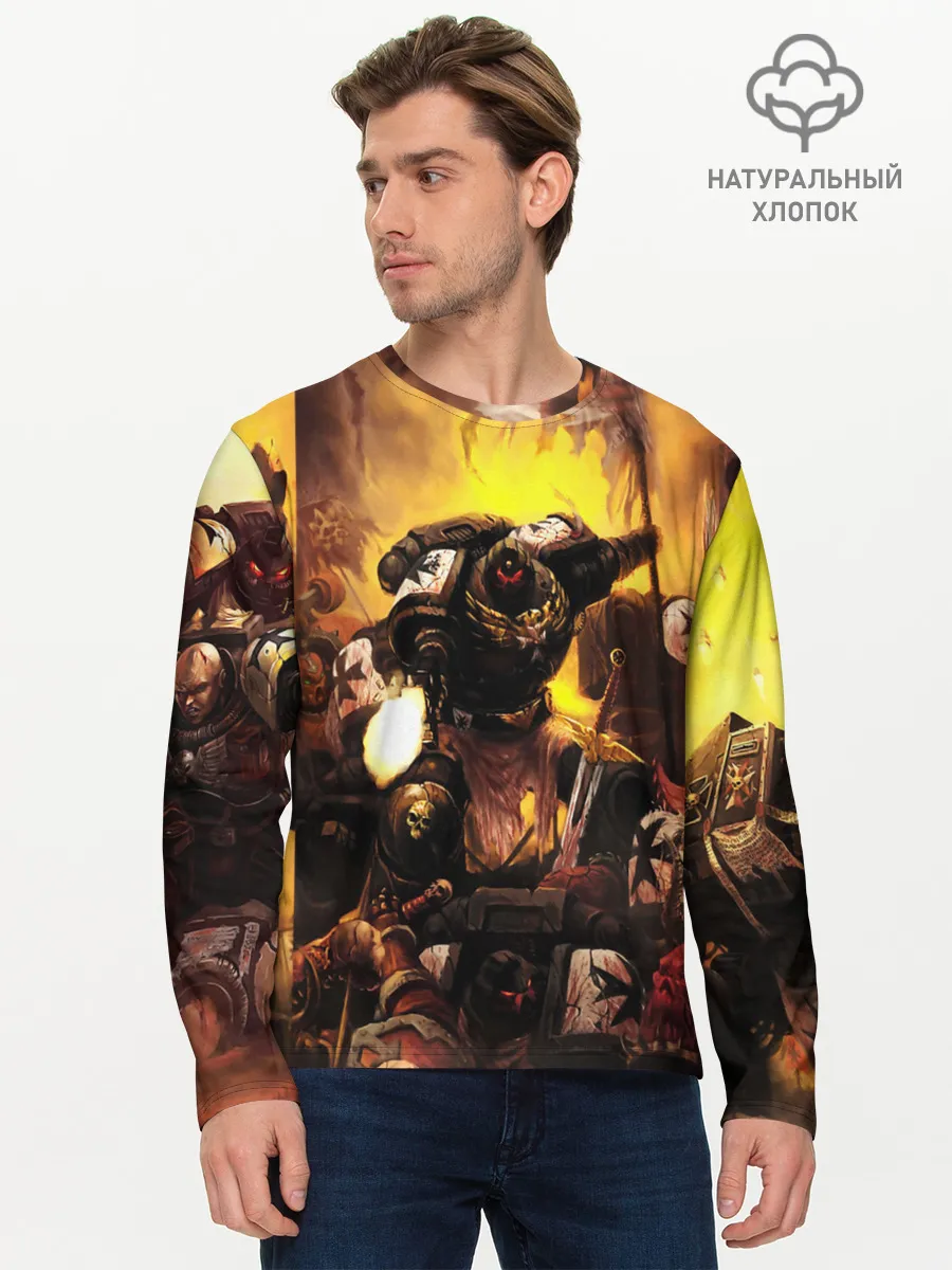 Мужской лонгслив базовый / WARHAMMER 40K