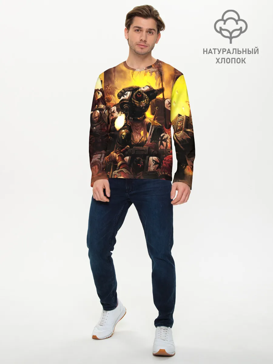 Мужской лонгслив базовый / WARHAMMER 40K