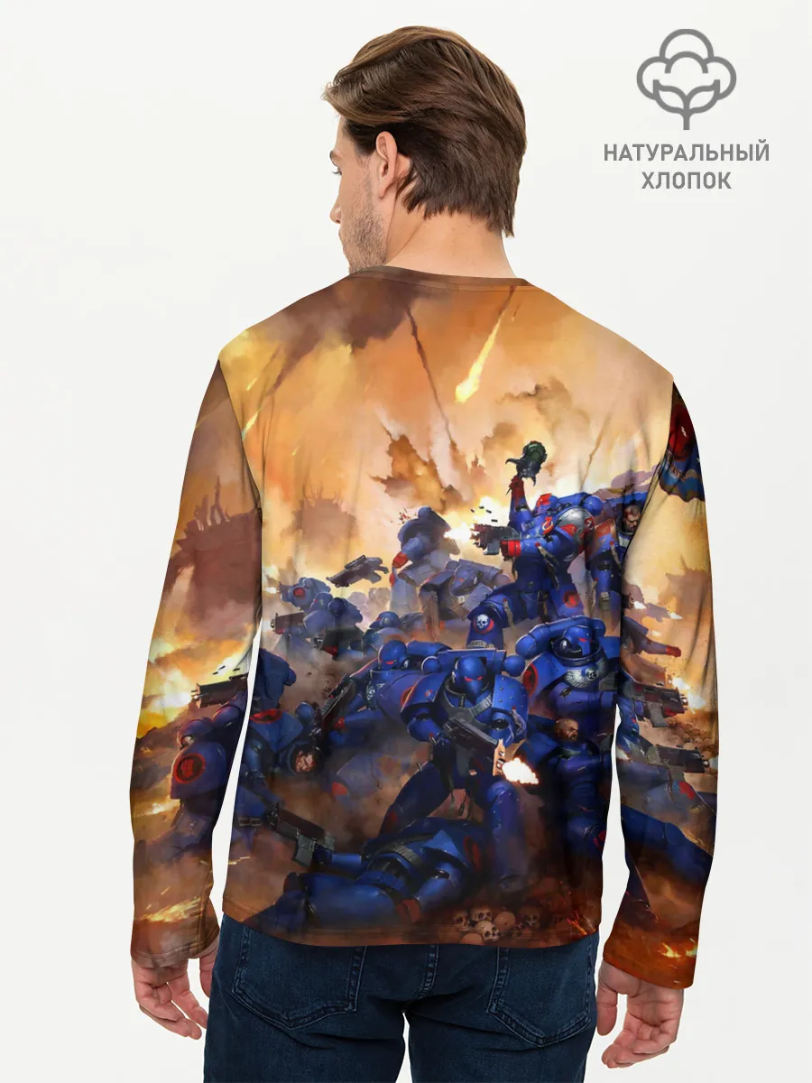 Мужской лонгслив базовый / WARHAMMER 40K