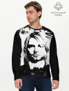 Мужской лонгслив базовый / Kurt Cobain