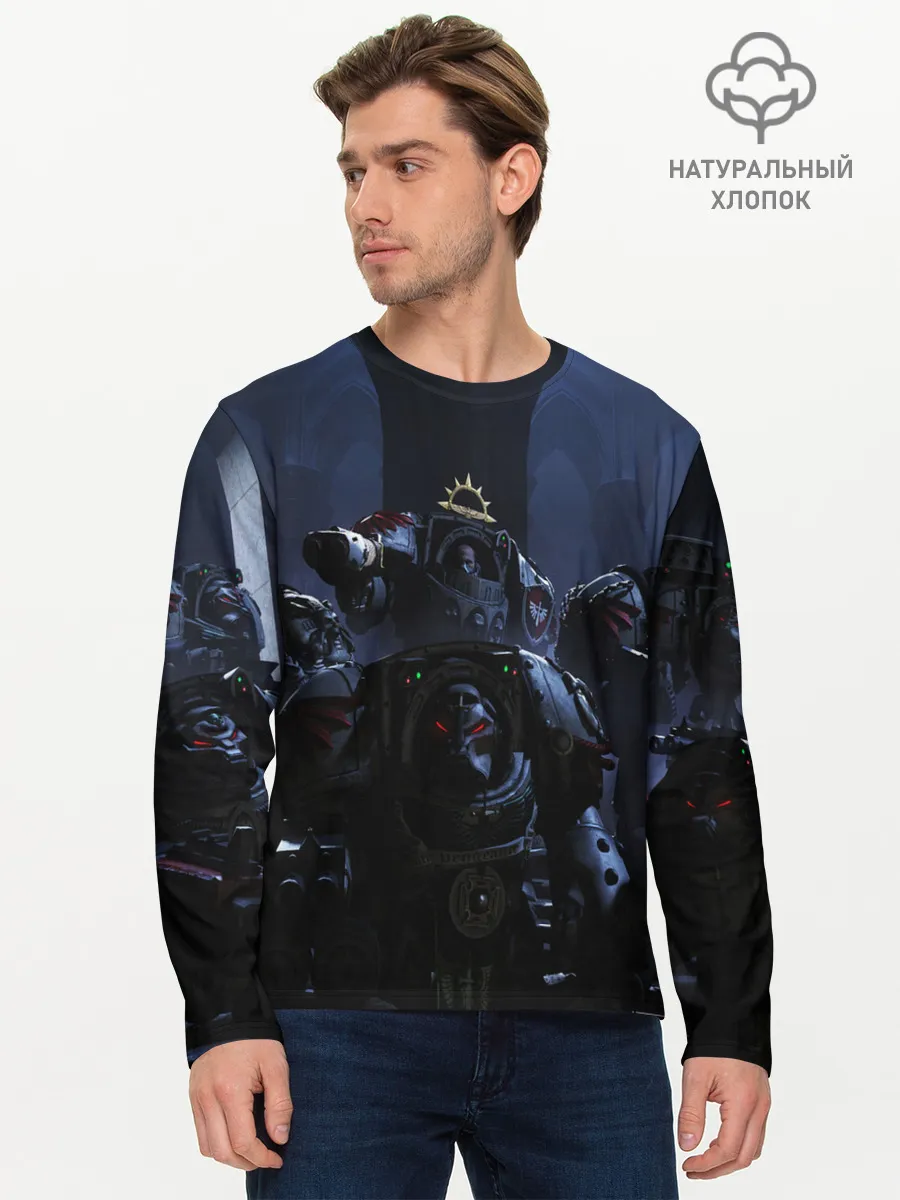 Мужской лонгслив базовый / WARHAMMER 40K