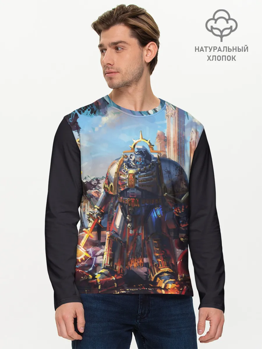 Мужской лонгслив базовый / WARHAMMER 40K