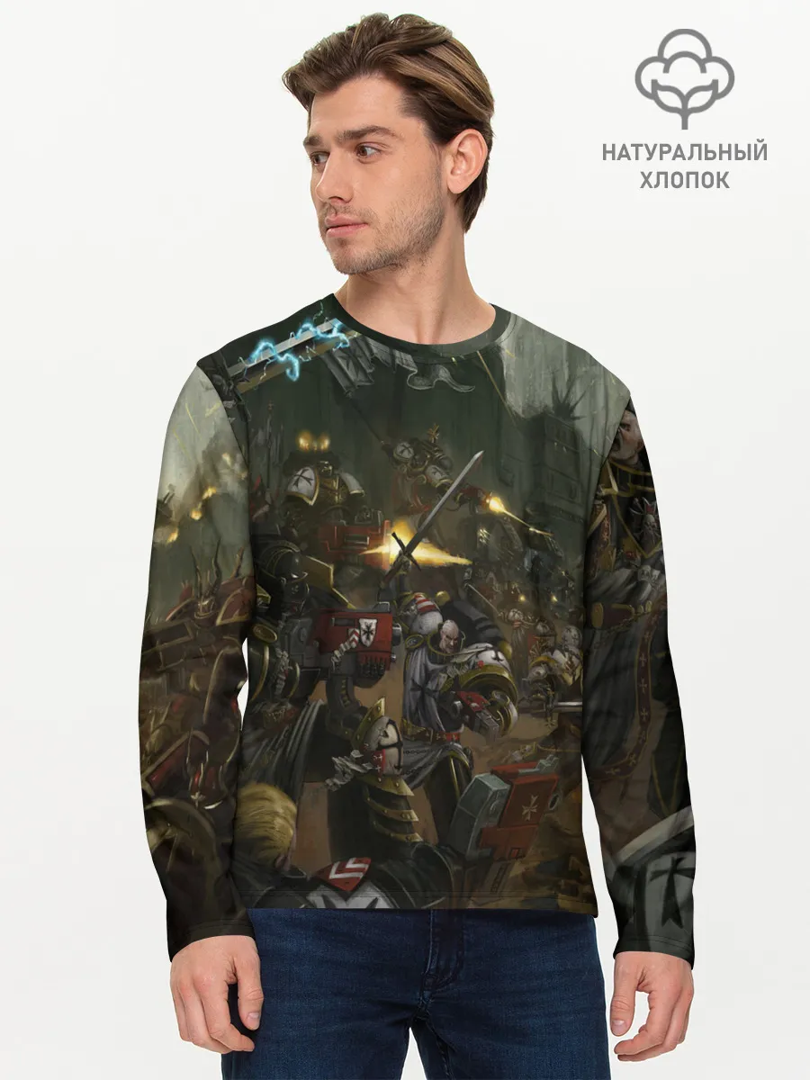 Мужской лонгслив базовый / WARHAMMER 40K