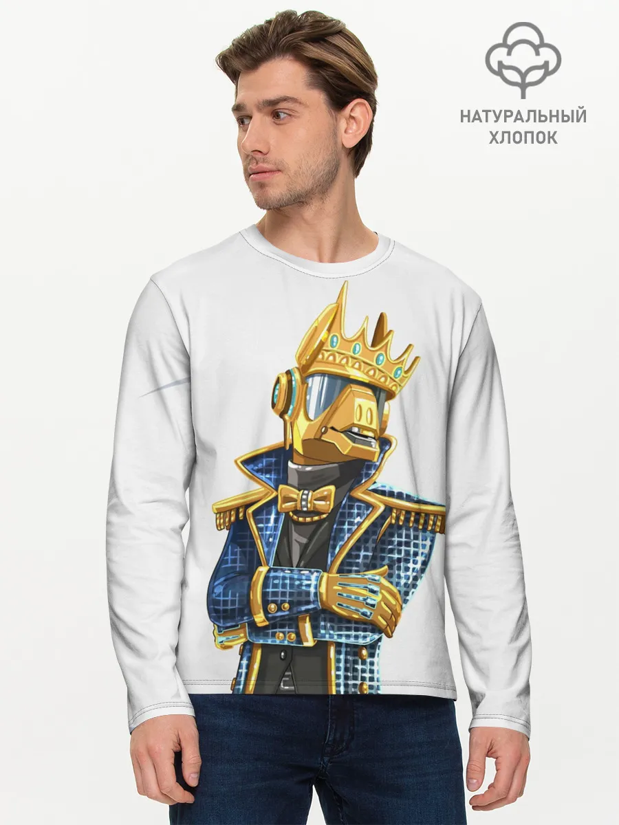 Мужской лонгслив базовый / ФОРТНАЙТ X