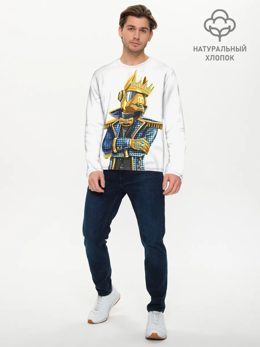 Мужской лонгслив базовый / ФОРТНАЙТ X