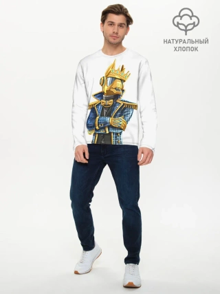 Мужской лонгслив базовый / ФОРТНАЙТ X