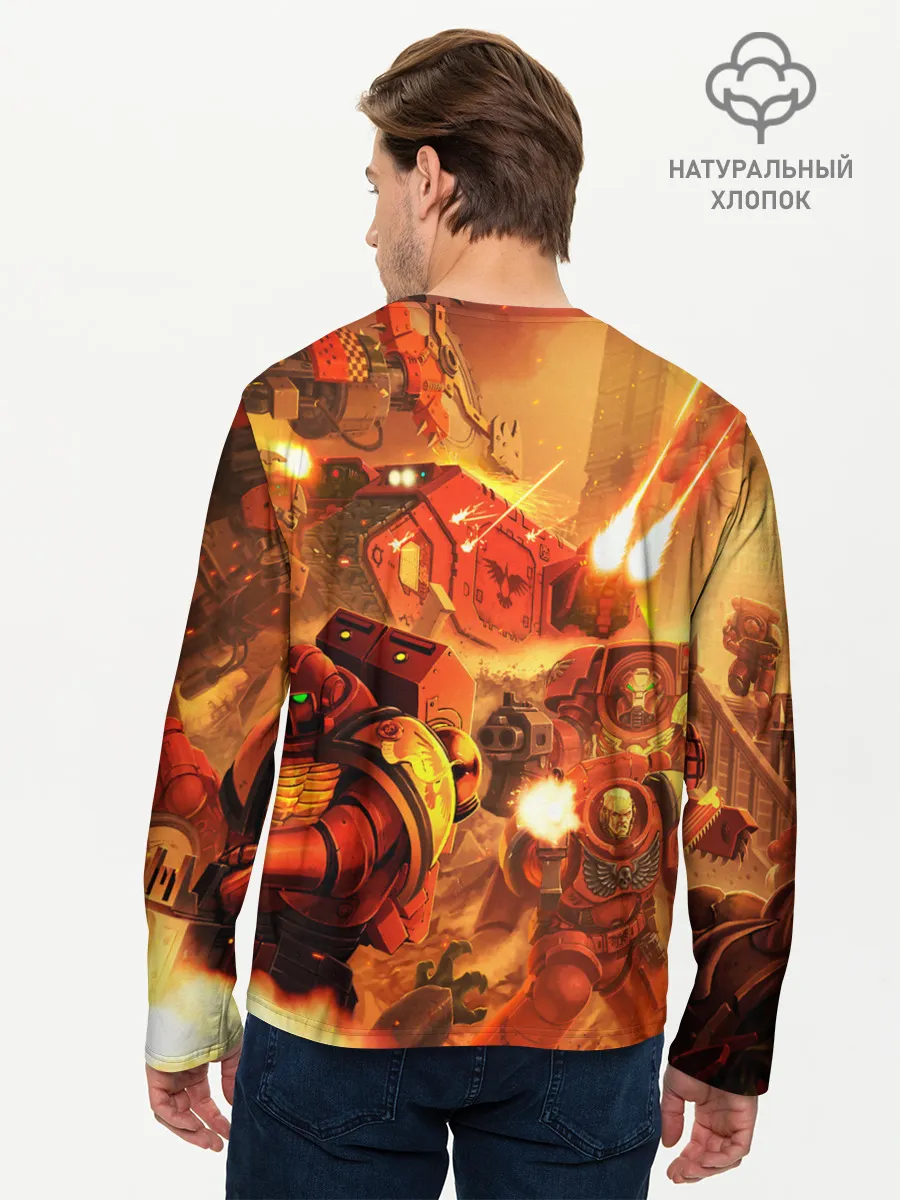 Мужской лонгслив базовый / WARHAMMER 40K