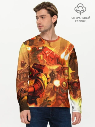 Мужской лонгслив базовый / WARHAMMER 40K