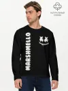 Мужской лонгслив базовый / РЮКЗАК MARSHMELLO