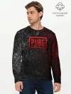 Мужской лонгслив базовый / PUBG