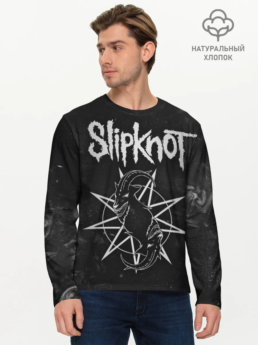 Мужской лонгслив базовый / Slipknot