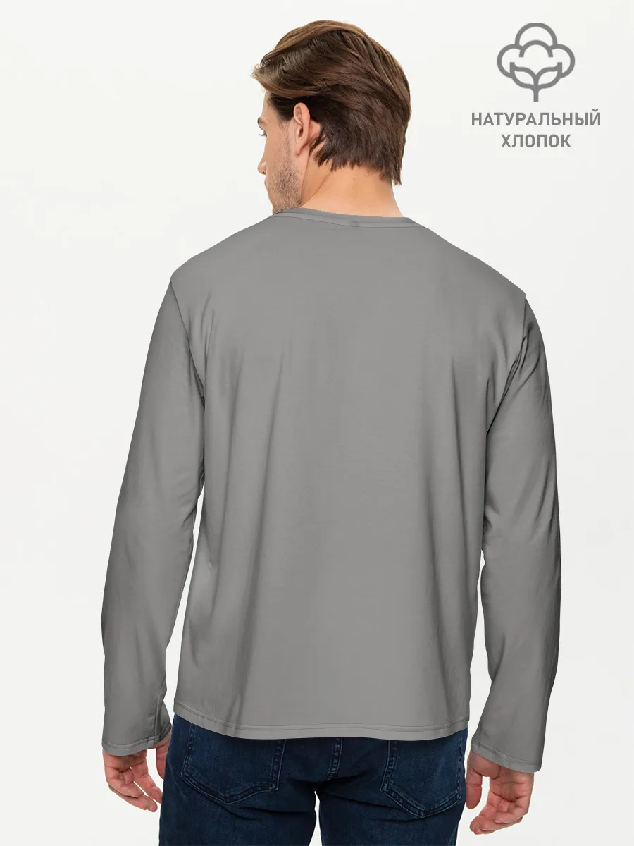 Мужской лонгслив базовый / ИГРА В КАЛЬМАРА РАСПОРЯДИТЕЛЬ | SQUID GAME