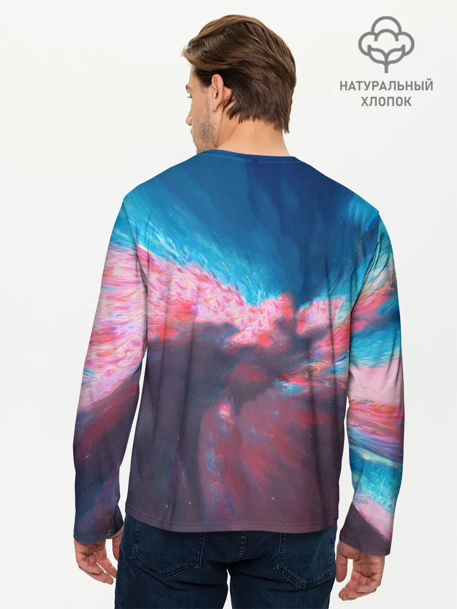 Мужской лонгслив базовый / ВСЕЛЕНСКИЙ КОТ