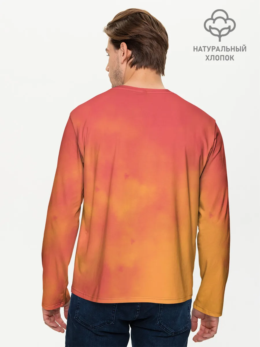 Мужской лонгслив базовый / Красавица 067