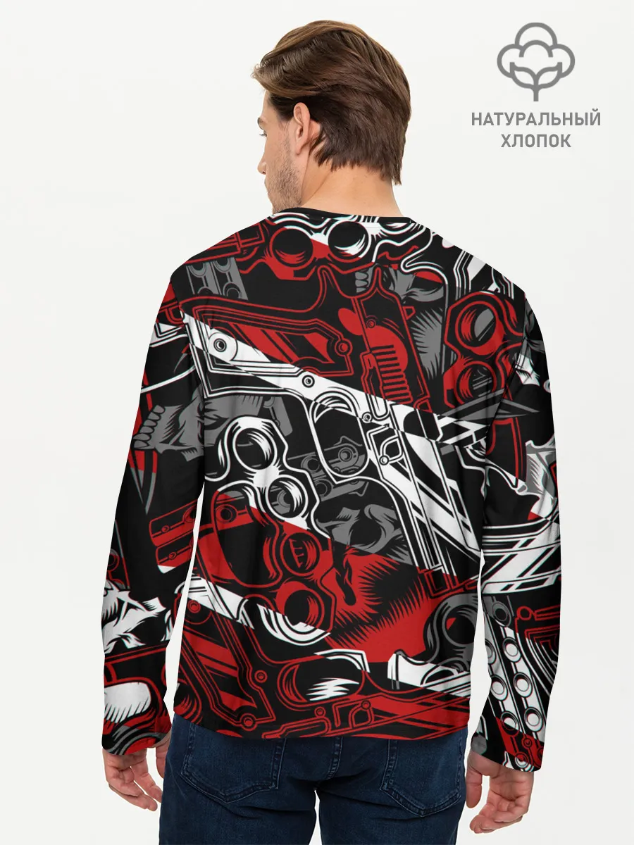 Мужской лонгслив базовый / Оружейный барон