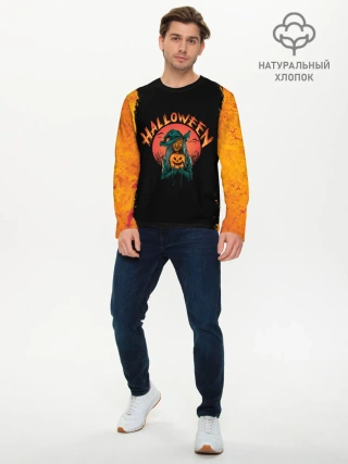 Мужской лонгслив базовый / СТАРАЯ ВЕДЬМА | THE OLD WITCH