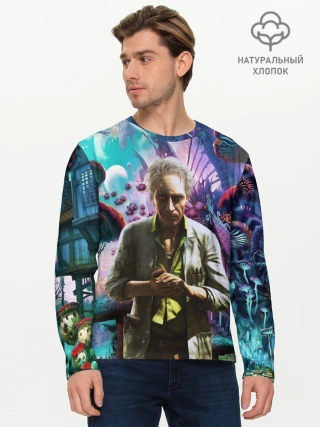Мужской лонгслив базовый / MushroomTrip