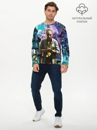 Мужской лонгслив базовый / MushroomTrip