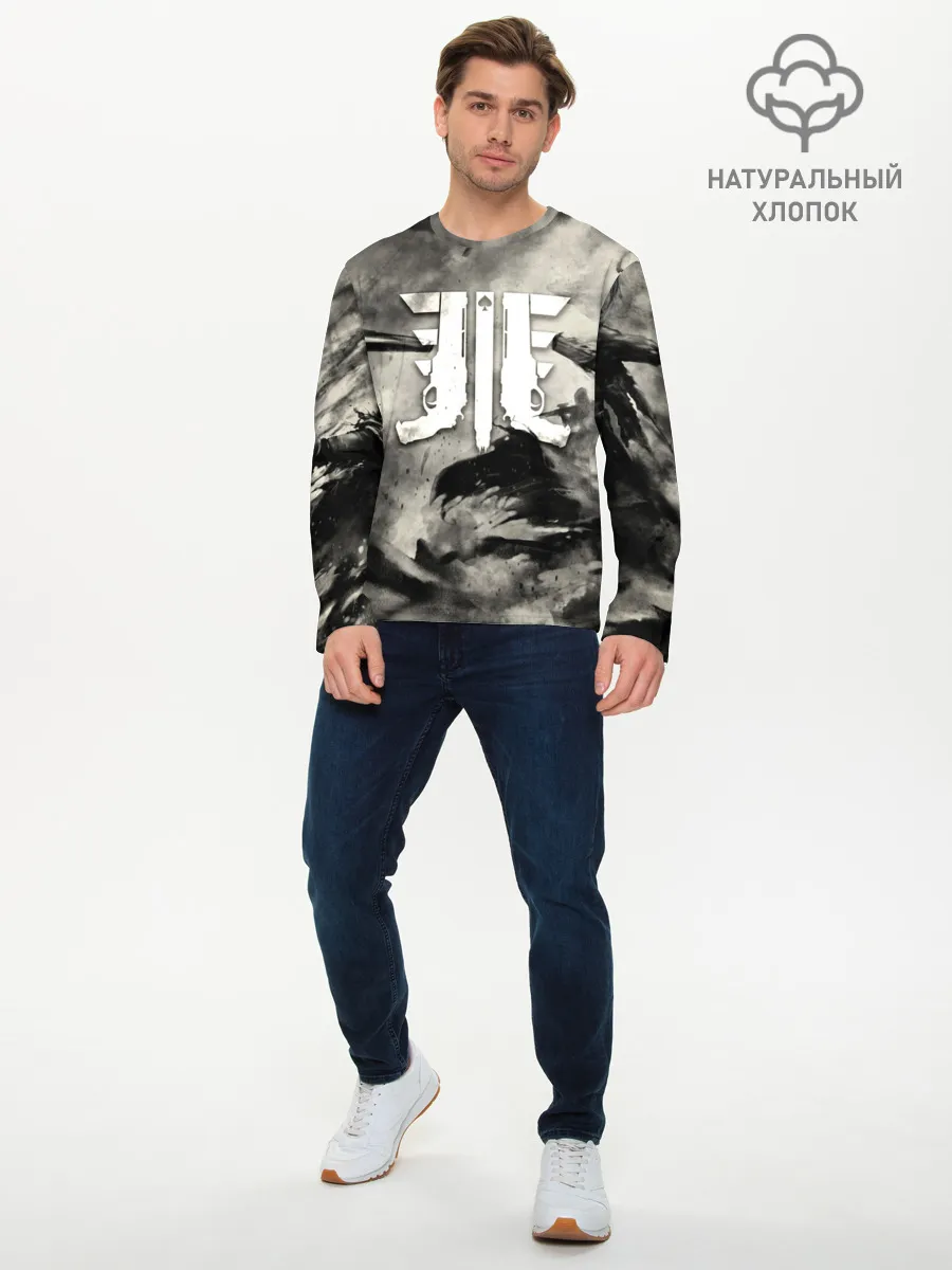 Мужской лонгслив базовый / DESTINY 2 ТЁМНЫЕ СИЛЫ / CAYDE 6