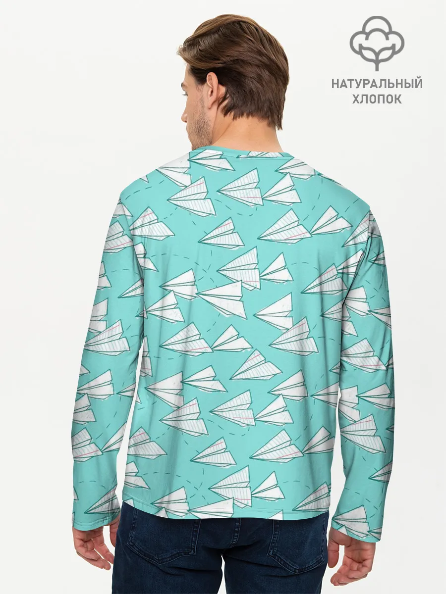 Мужской лонгслив базовый / Paper Airlines