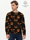 Мужской лонгслив базовый / SMILE HALLOWEEN
