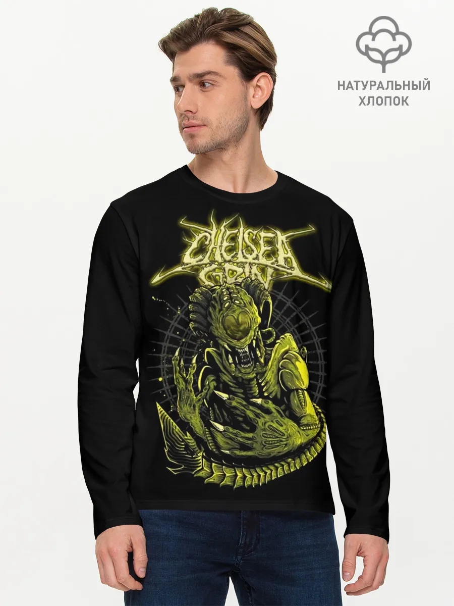 Мужской лонгслив базовый / Chelsea Grin - Self Inflicted