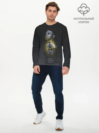 Мужской лонгслив базовый / Дерись смолоду