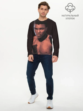 Мужской лонгслив базовый / Перед боем