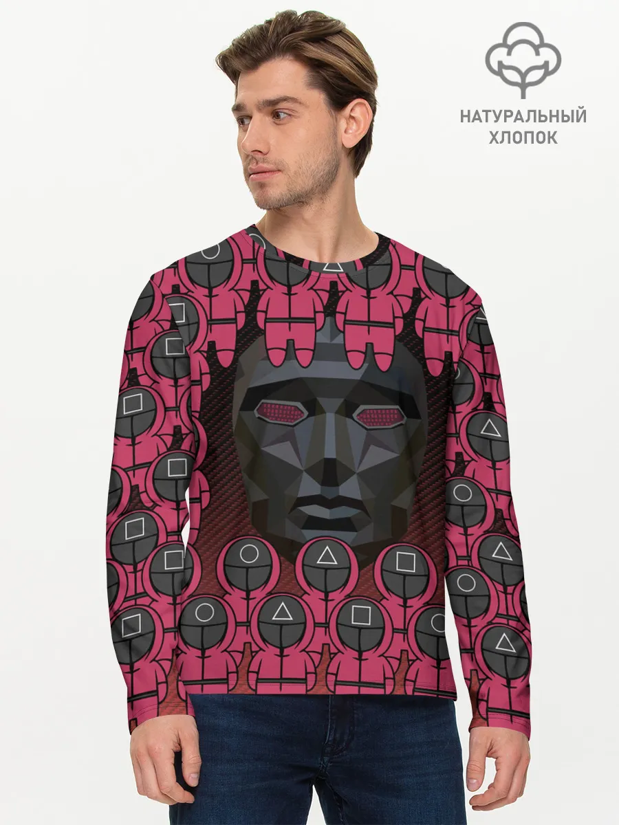 Мужской лонгслив базовый / ВЕДУЩИЙ С ОХРАННОЙ | GUARDS