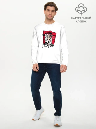 Мужской лонгслив базовый / Oh my God. Joseph