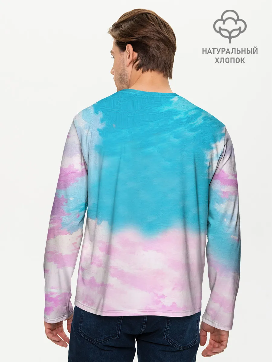 Мужской лонгслив базовый / КЛИНОК РАССЕКАЮЩИЙ ДЕМОНОВ, ЗЕНИТЦУ