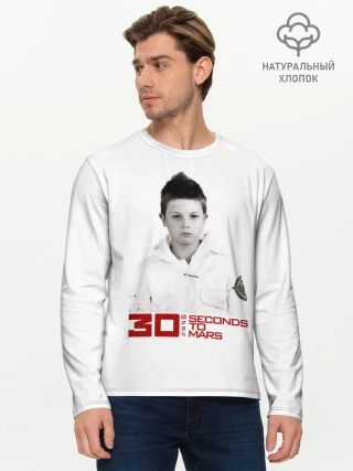 Мужской лонгслив базовый / 30 Seconds to Mars дебютный альбом