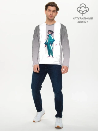 Мужской лонгслив базовый / 067 | Кан Сэ Бёк