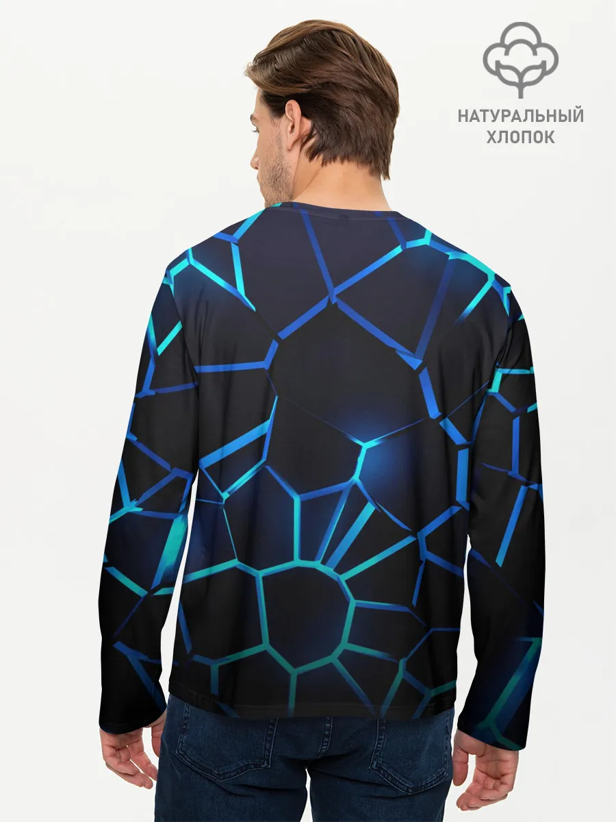 Мужской лонгслив базовый / Volkswagen слоган Das Auto