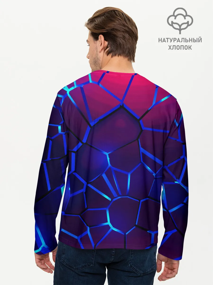 Мужской лонгслив базовый / 3D плиты с подсветкой | FORD