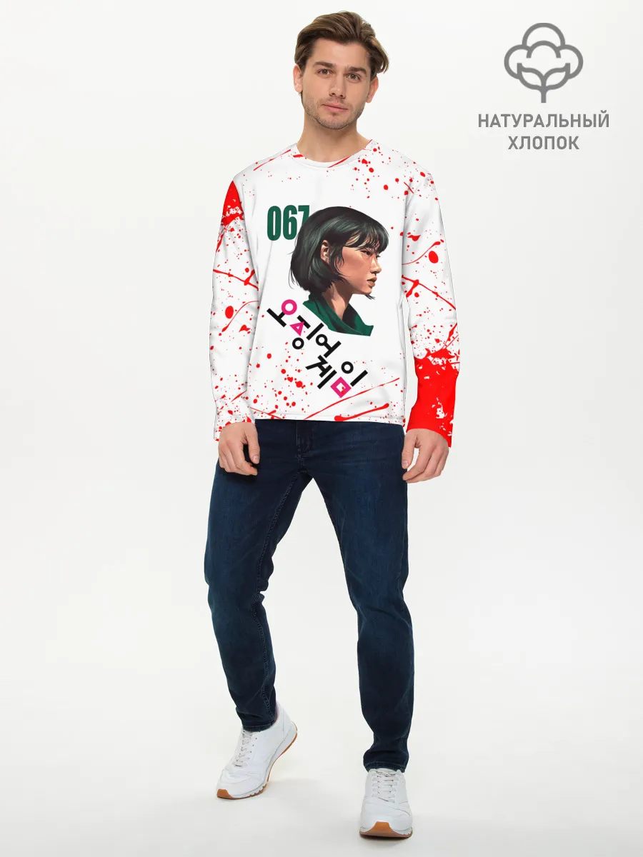 Мужской лонгслив базовый / KANG SAE BYEOK | SQUID GAME