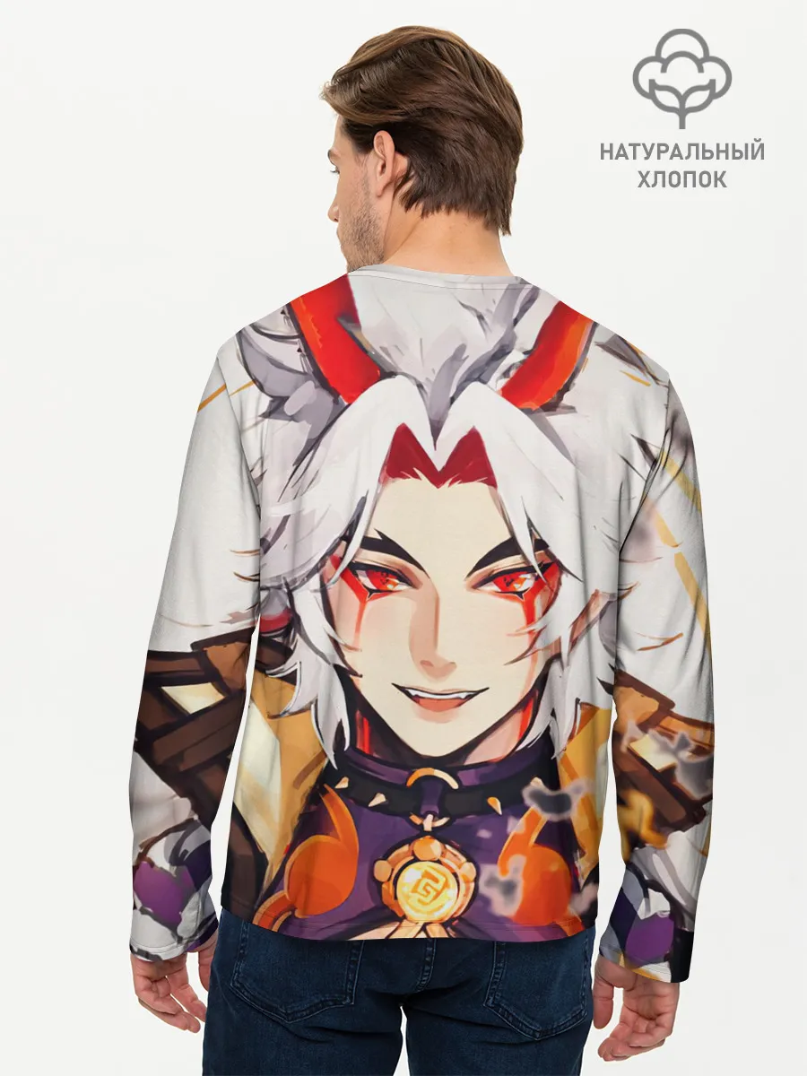 Мужской лонгслив базовый / Arataki Itto Genshin Impact