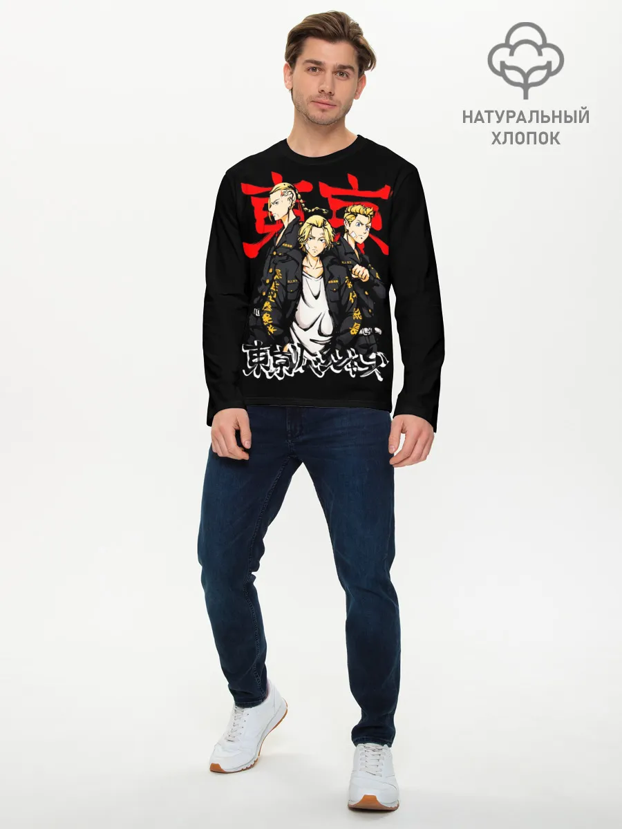 Мужской лонгслив базовый / Токийские мстители - Tokyo Revengers