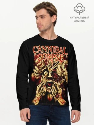 Мужской лонгслив базовый / Cannibal Corpse: Evisceration Plague