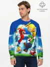 Мужской лонгслив базовый / SuperFlyMario