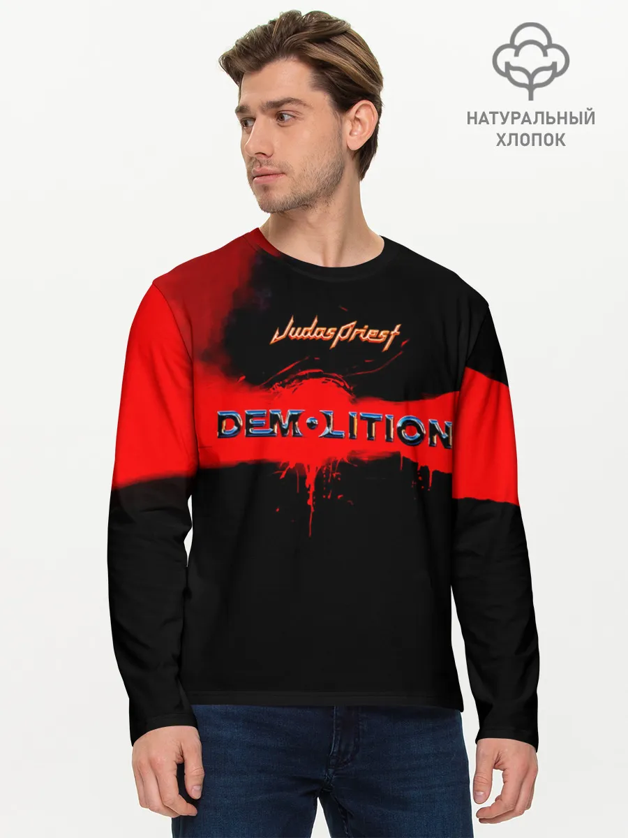 Мужской лонгслив базовый / Demolition - Judas Priest